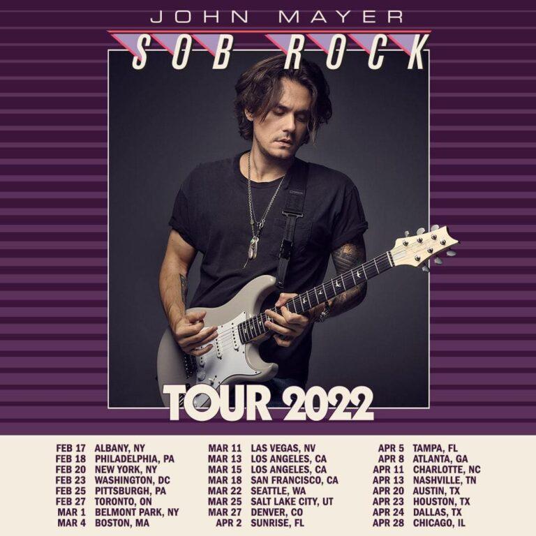 Sob Rock tour poster