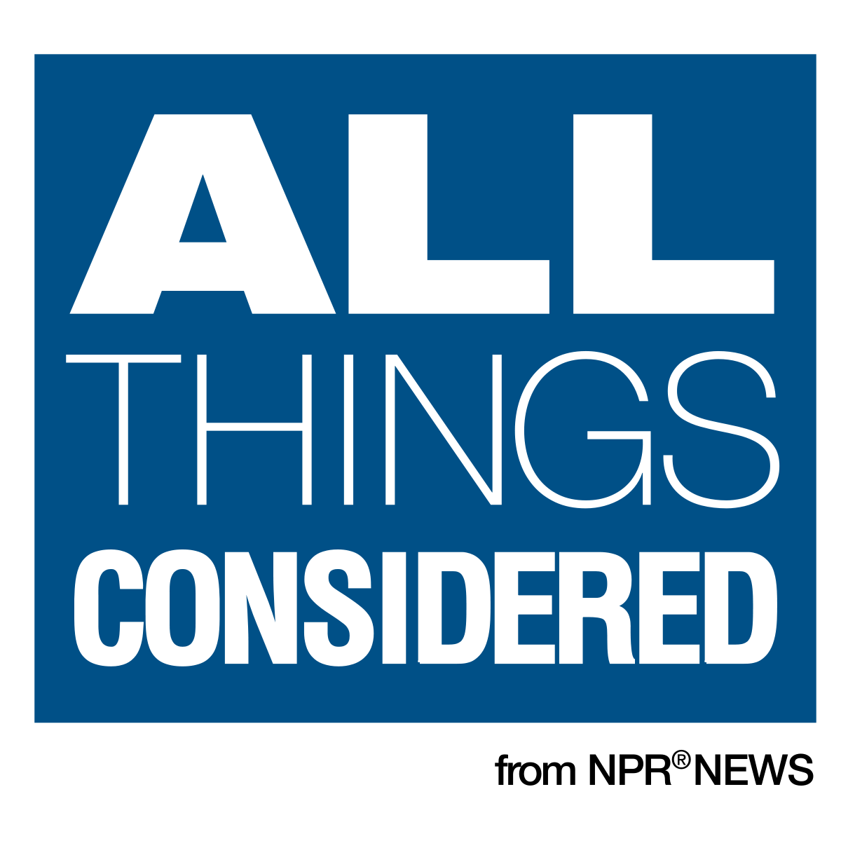 All Things Considered logo.