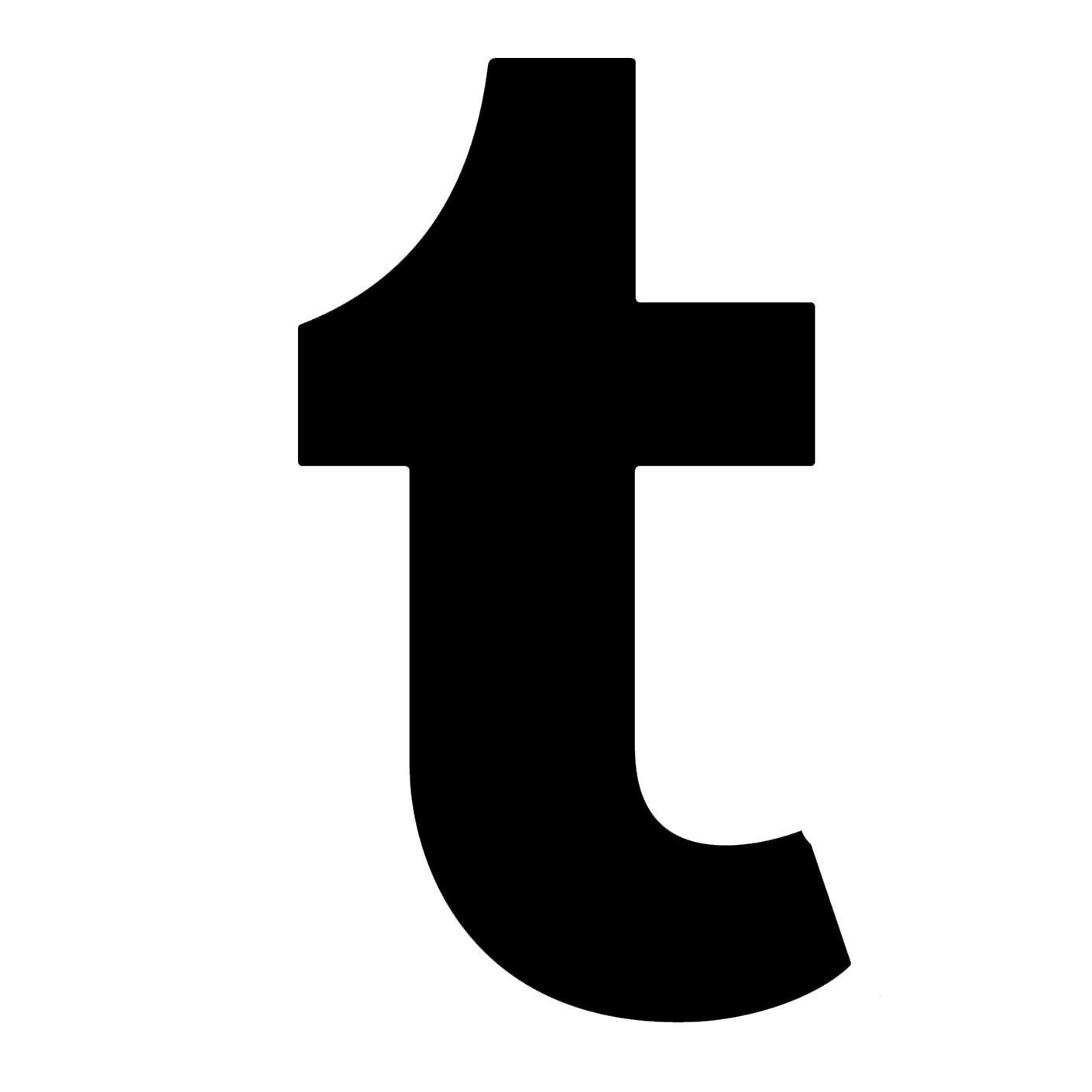 tumblr logo.